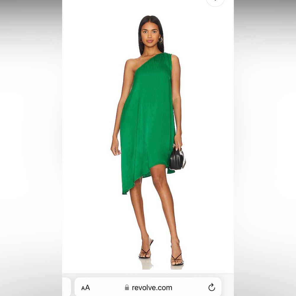 Bobi One Shoulder Dress
